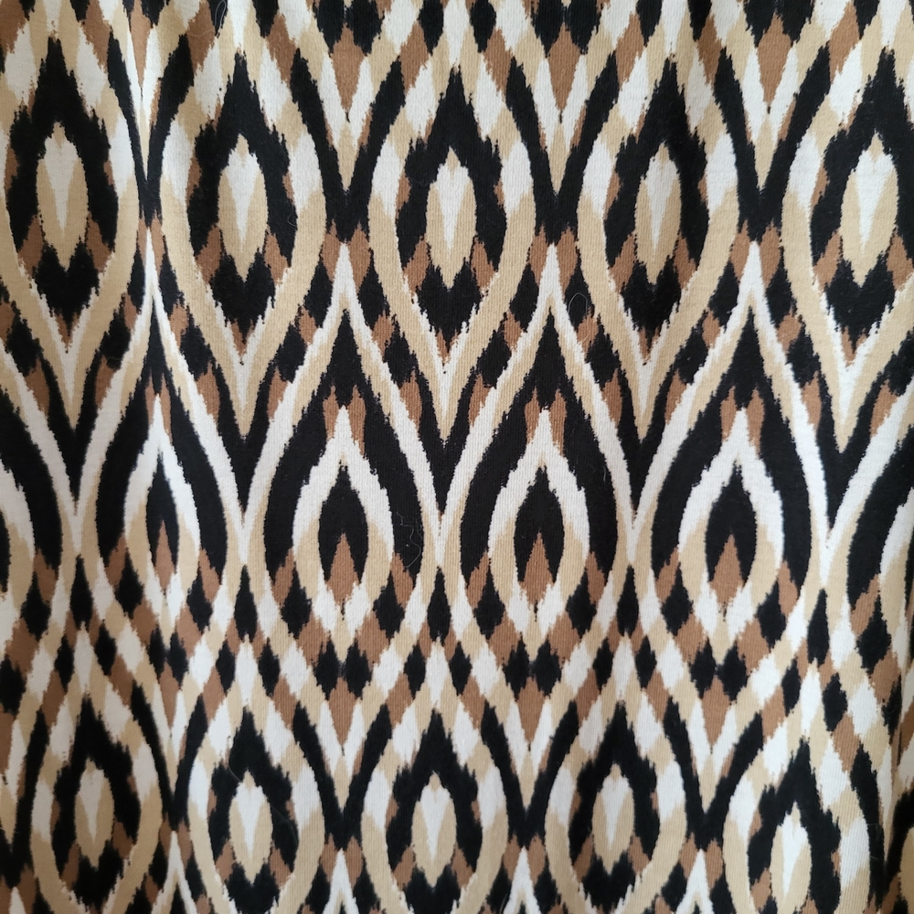 LuLaRoe Black and White Diamond Maxi Dress - Picture 3 of 4